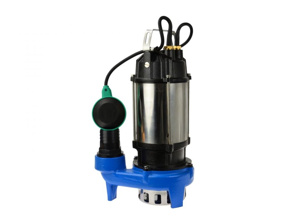 Kalové čerpadlo do studne a septiku 750W s plavákom WQD10-10-0.75 Premium G