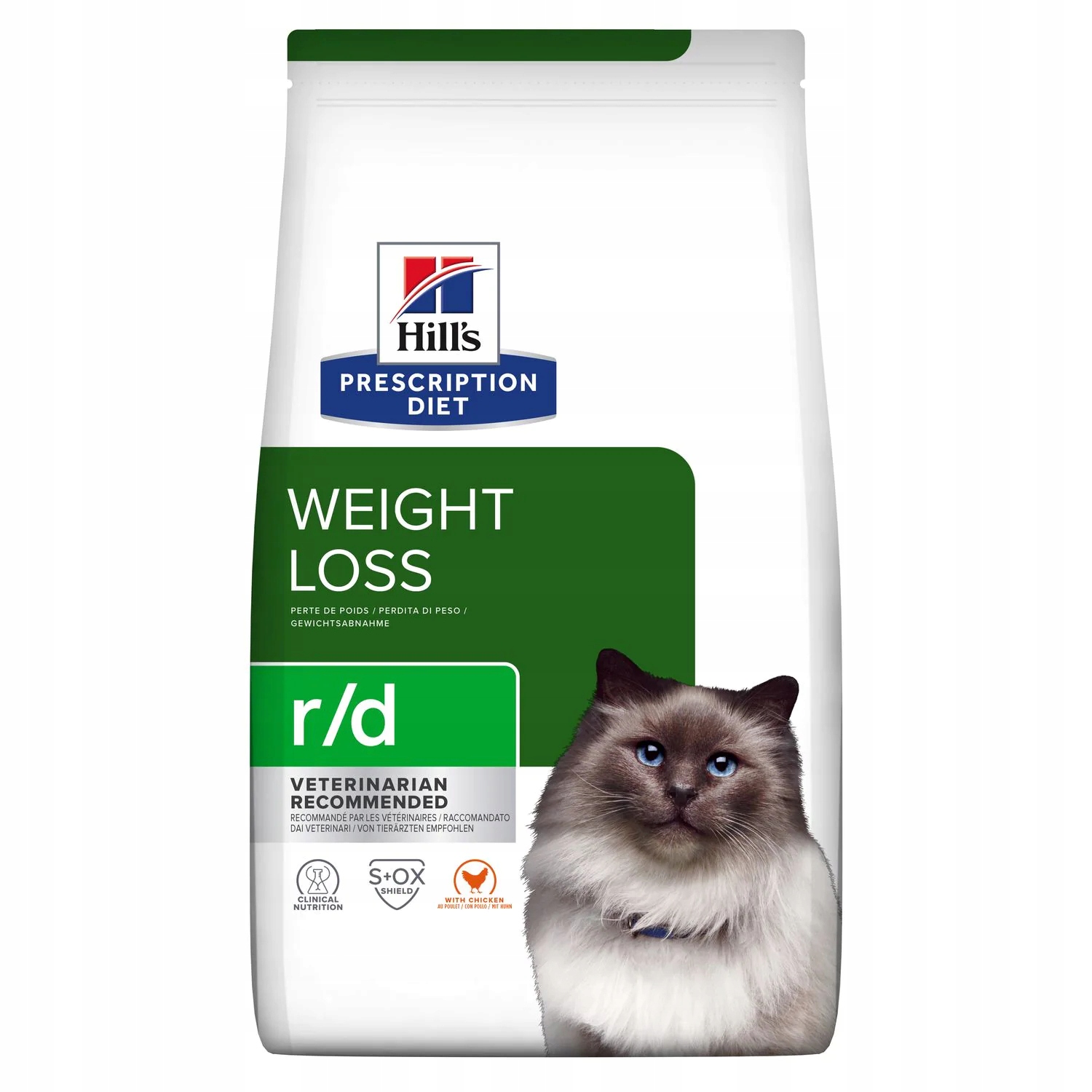 Hill's Pd Prescription Diet Feline r/d 1,5 kg