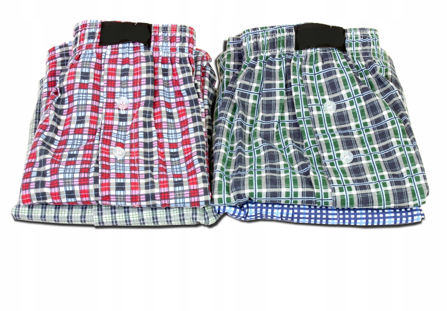 LUŹNE BOKSERKI MĘSKIE Duże Rozmiary 100% BAWEŁNA 6XL Zestaw tak