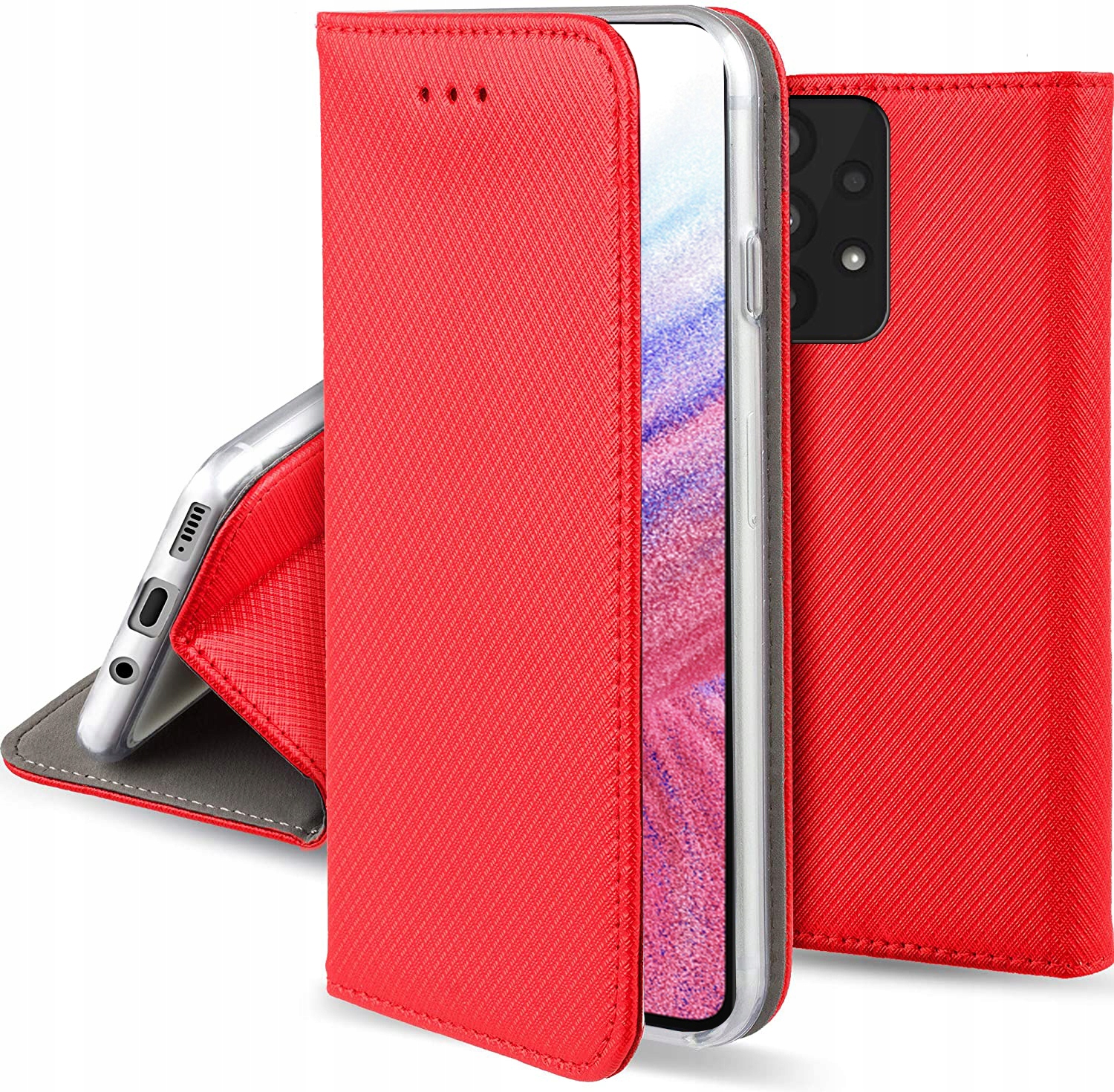 

Etui do Samsung Galaxy A53 Magnet Smart +szkło