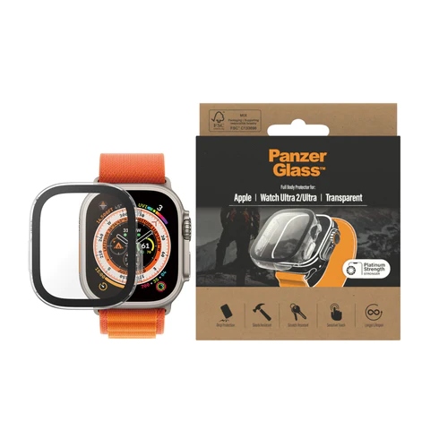 PanzerGlass FullBody pouzdro pouzdro Sklo Přední strana pro Apple Watch Ultra 1/2 49 mm
