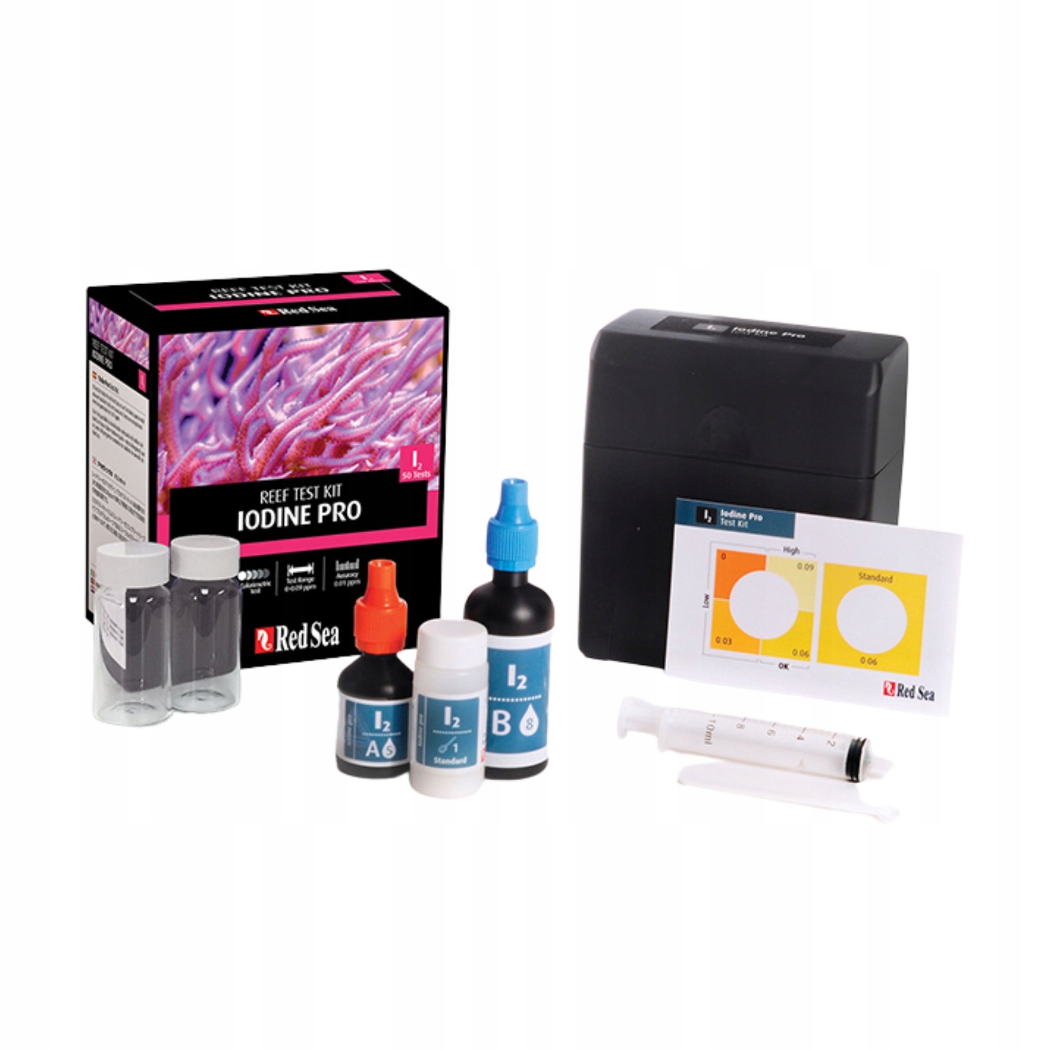 Red Sea Iodine Pro Test Kit Test na jód pro mořské akvárium
