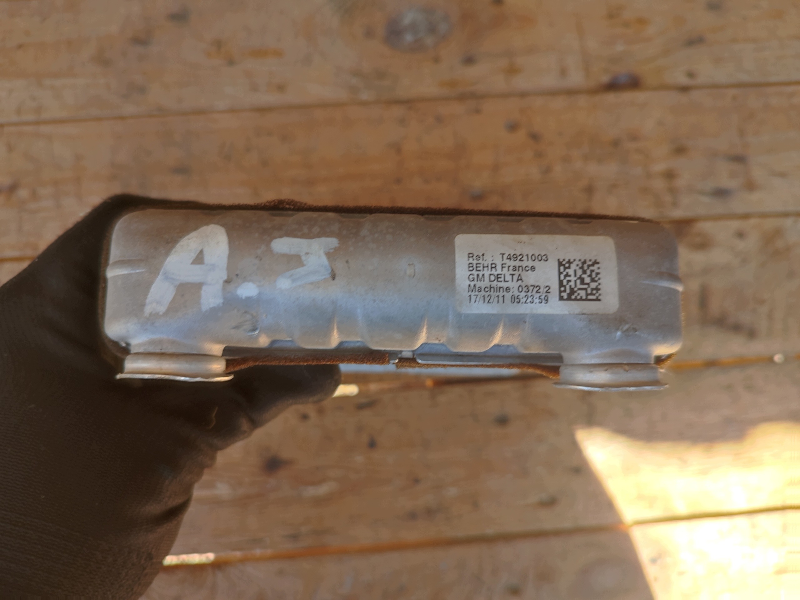 Opel ASTRA J OE T4921003 heater