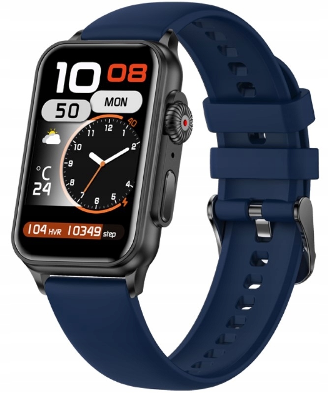Női okosóra Rubicon RNCF06 Black/Dark Blue SMARUB220