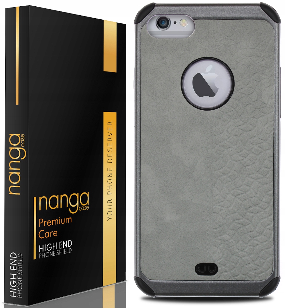 

Etui Ze Skóry Luxurious Do Iphone 7 8 Szary