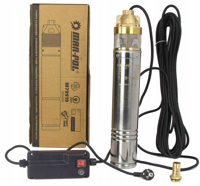 POMPA CIŚNIENIOWA GŁĘBINOWA WODY STUDNI 50 L/min Kod producenta M79919