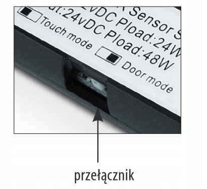 GTV WŁĄCZNIK BEZDOTYKOWY SENSOR LED 3 w 1 BIAŁY Typ Czujniki
