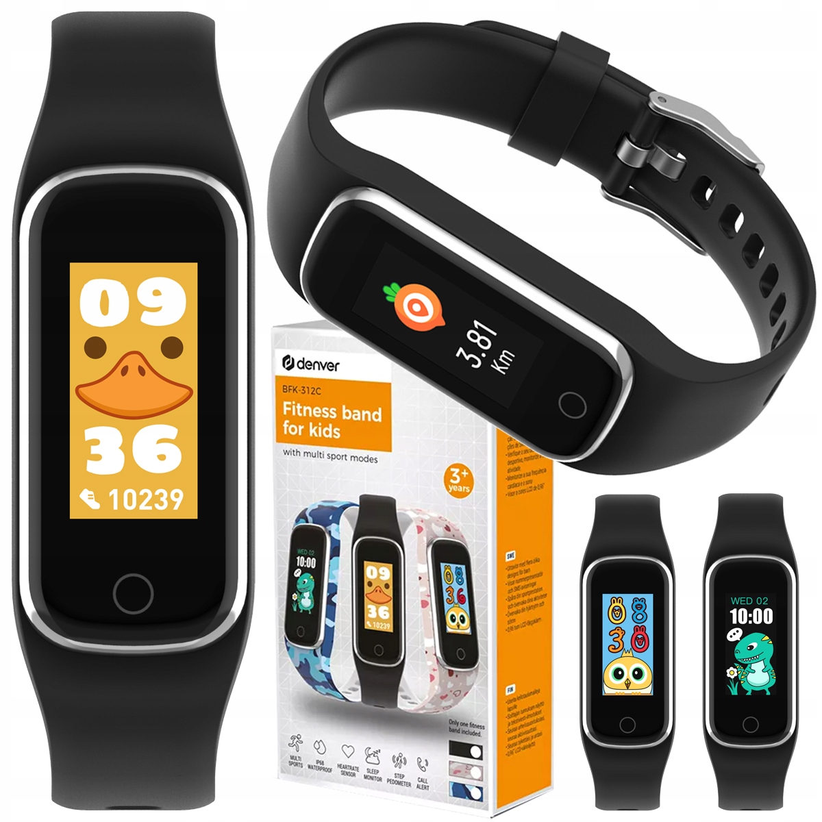 SMARTBAND DZIECIĘCY OPASKA WODOODPORNA PREZENT NA ŚWIĘTA DLA DZIECKA Model inny