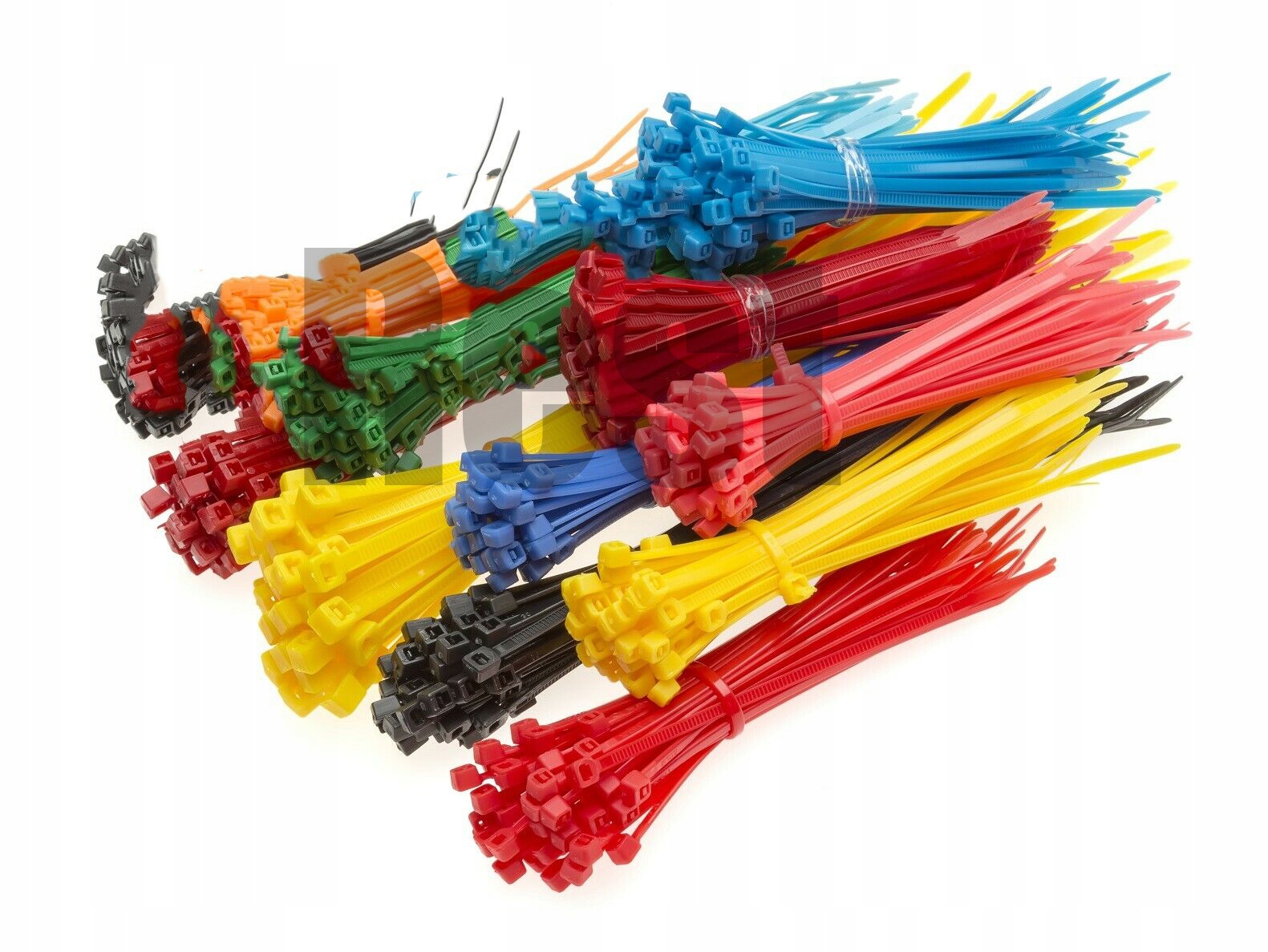 opaska zaciskowa trytytki trytki 3,6x200 mm 20 szt kolor