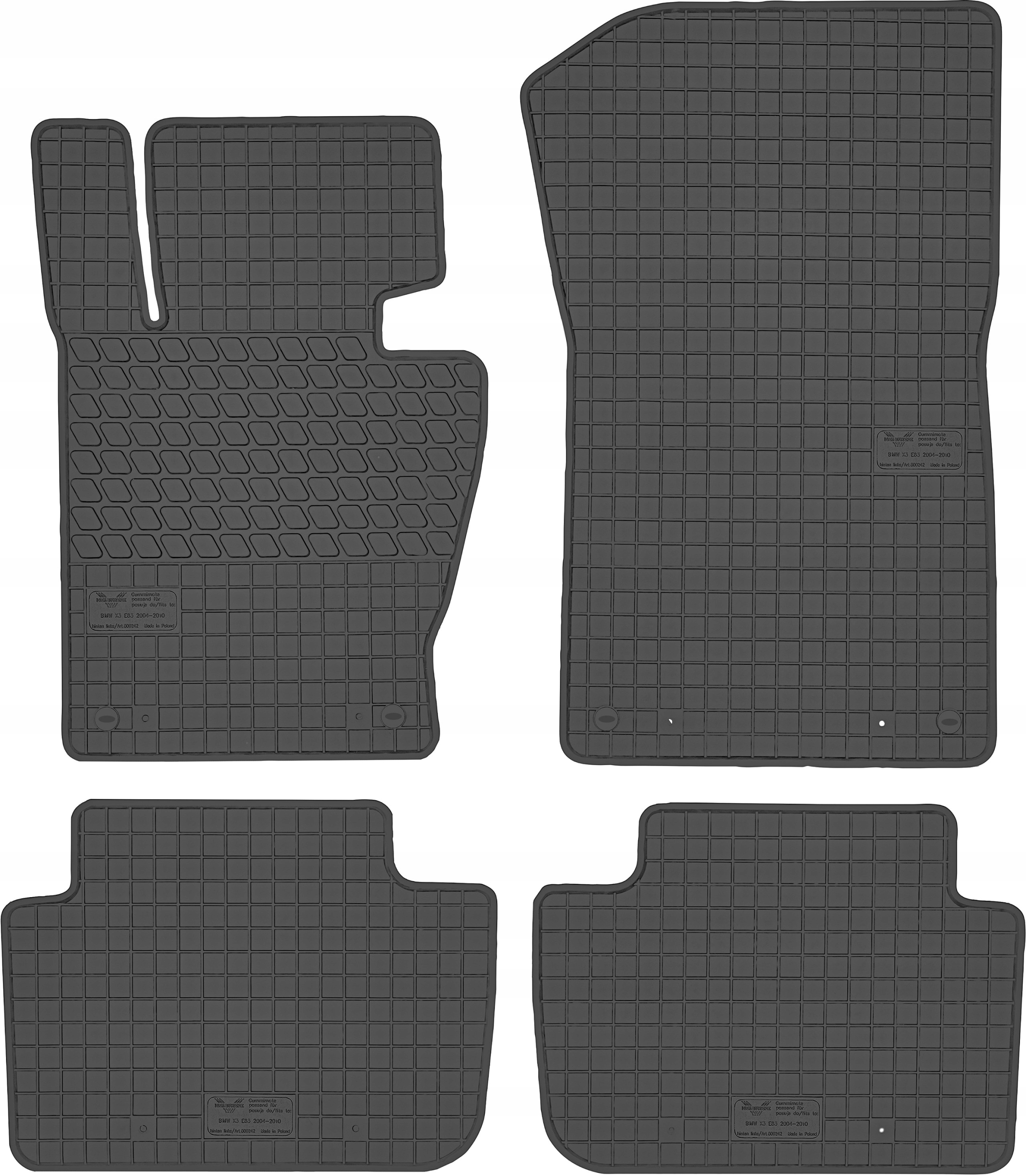 

Bmw X3 E83 2004-2010 Dywaniki samochodowe