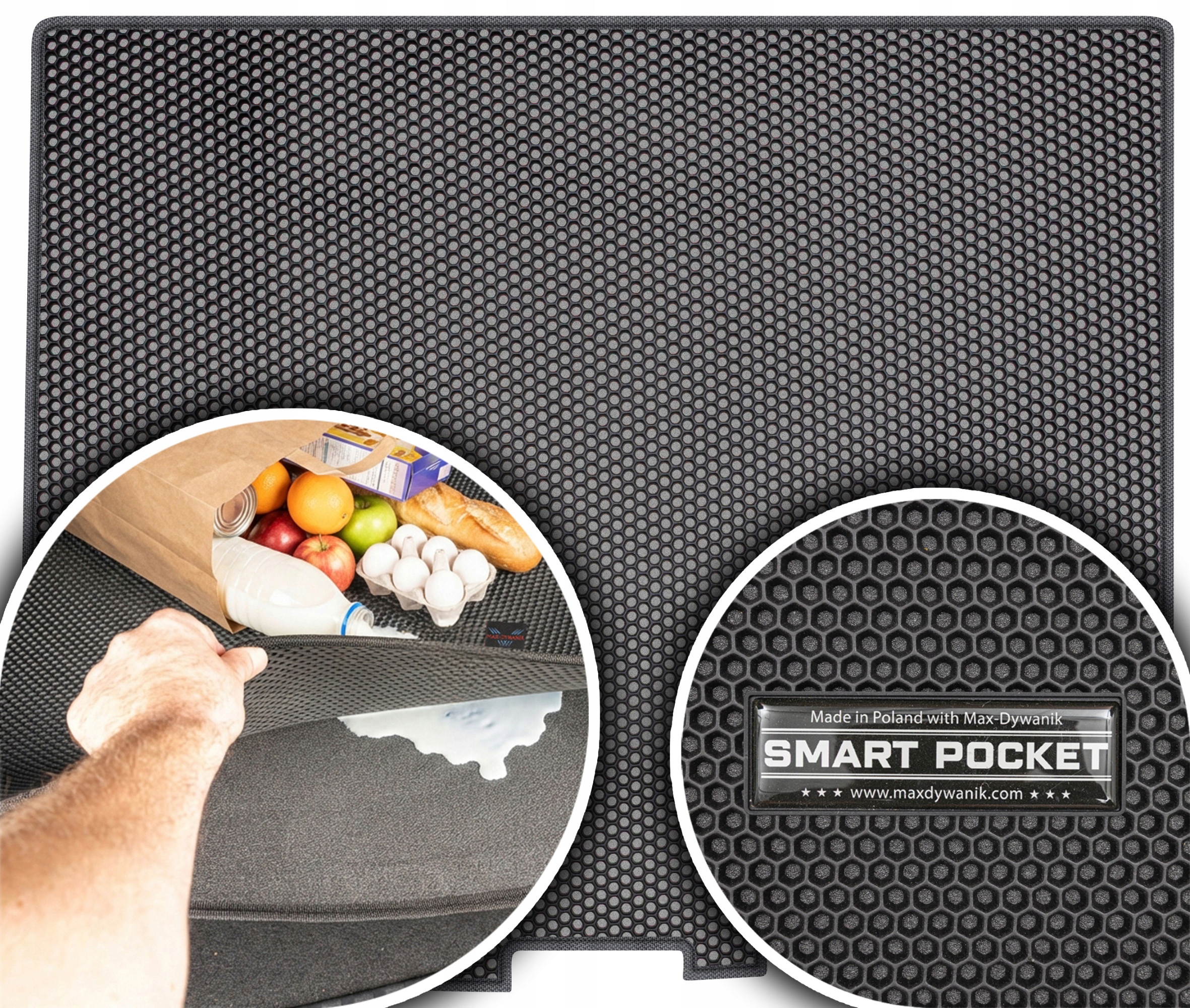 Ford Tournero Courier Kombivan od roku 2023. Vložka do kufru Eva Smart Pocket