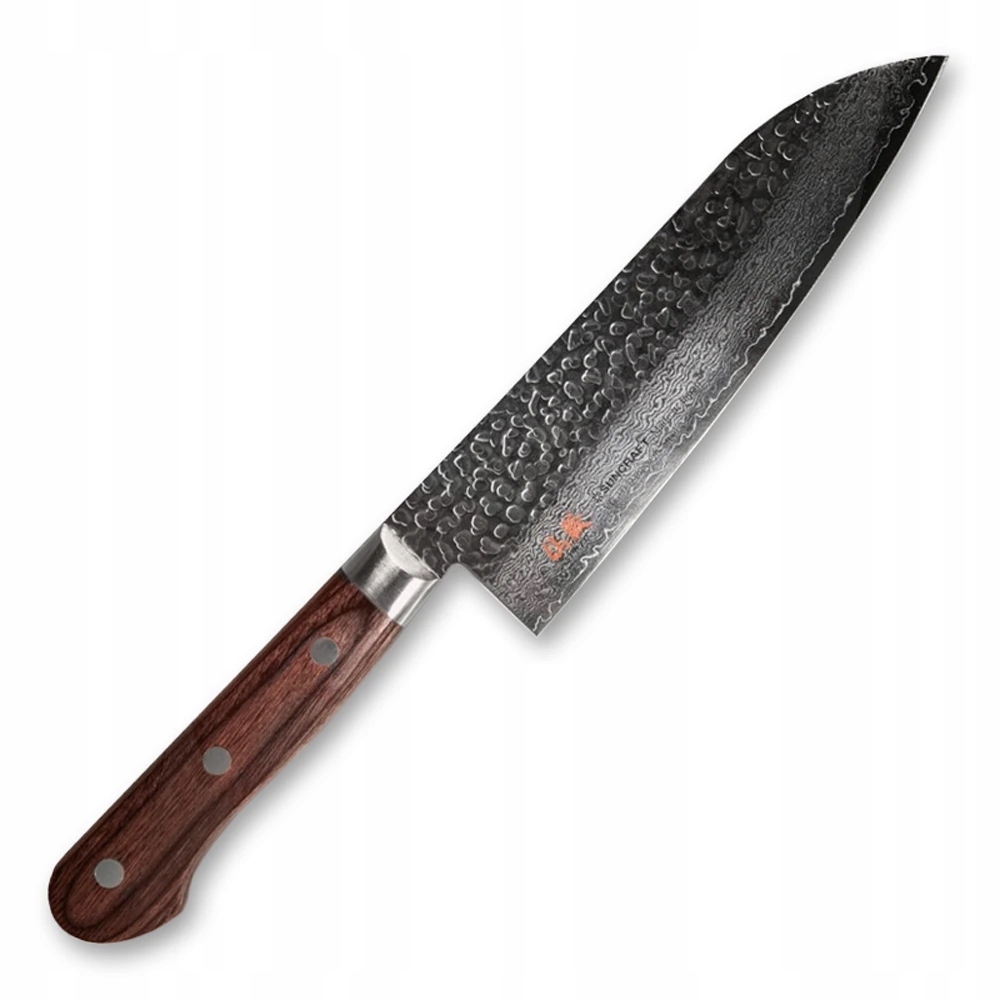 Nôž Santoku 165 mm Suncraft Senzo Universal Tsuchime Damascus
