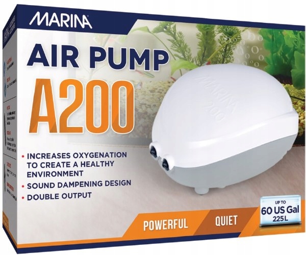 Levně Provzdušňovací pumpa Marina Air Pump 200, do 225 l