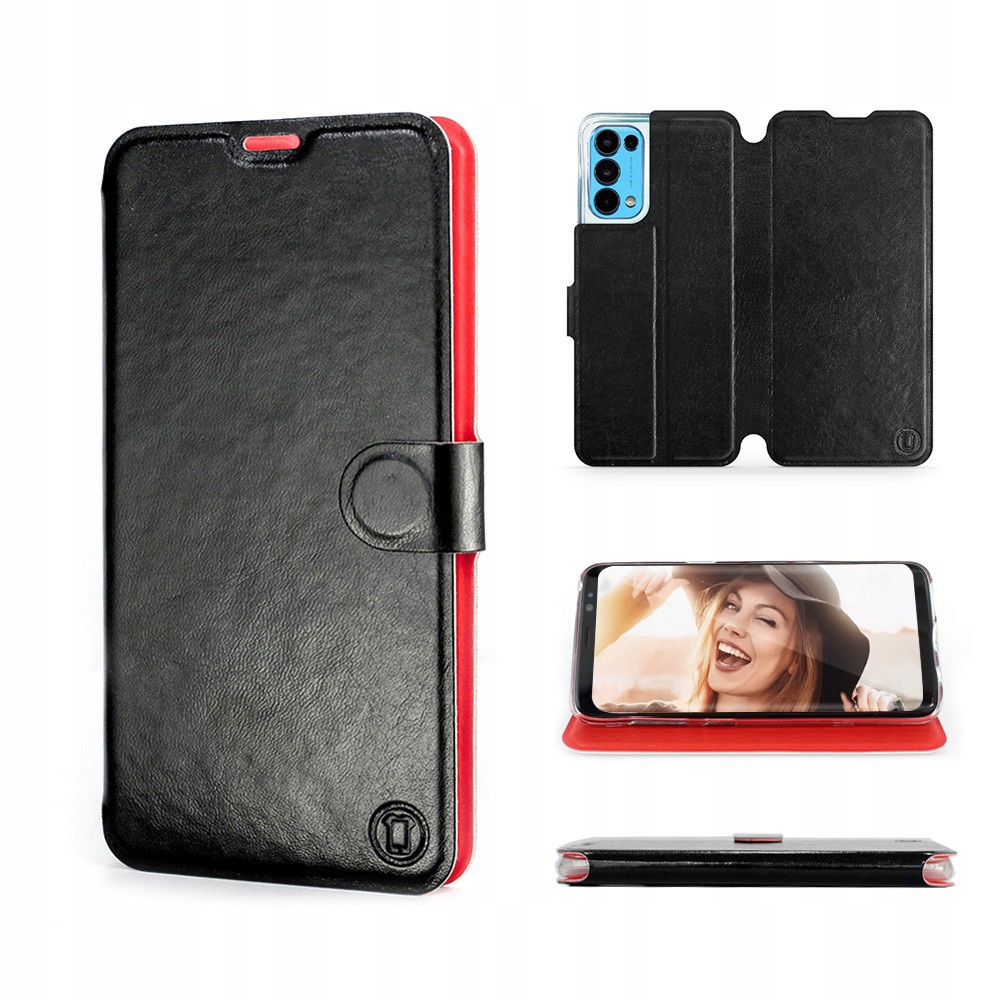 

Etui Mobiwear do Oppo Reno 5 5G - Black_Orange