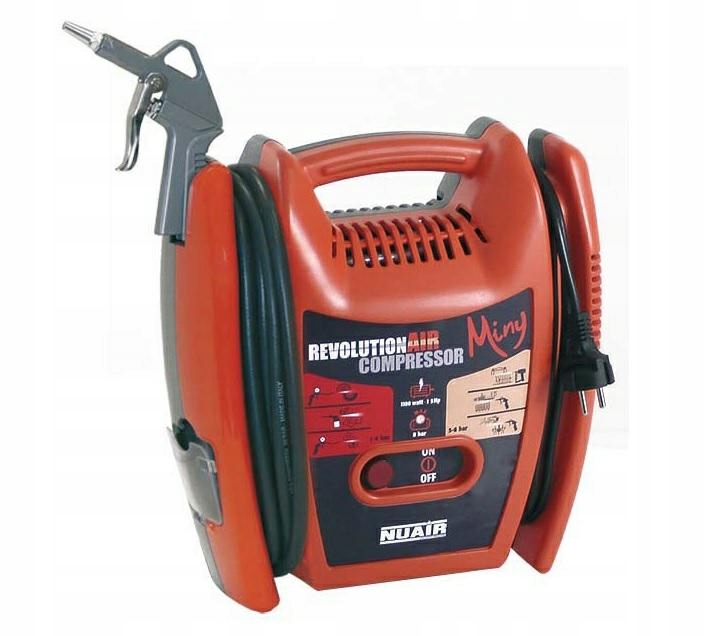 

Sprężarka Bezolejowa Miny 1100W 8BAR Nuair Numiny
