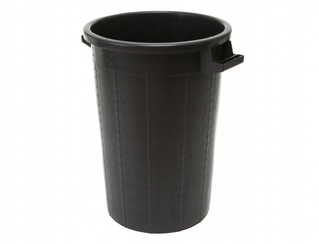 Levně Nádoba na odpad černá 75l 44x63cm