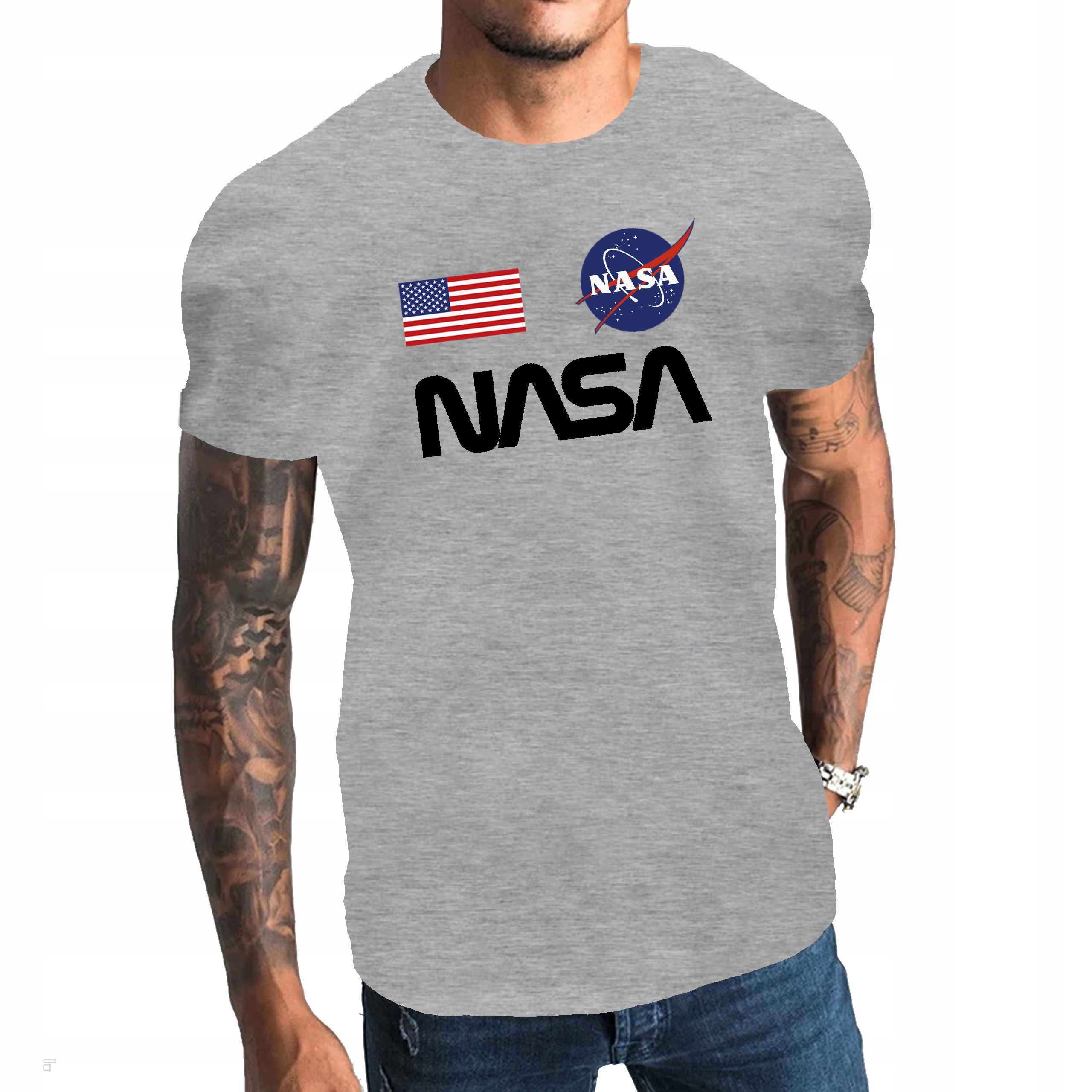 

Koszulka męska Nasa Flaga 3XL