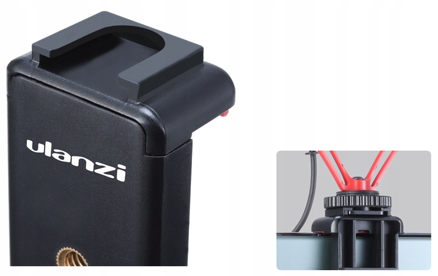 Adapter z zimną stopką na statyw 1/4 do Telefonu Marka Ulanzi