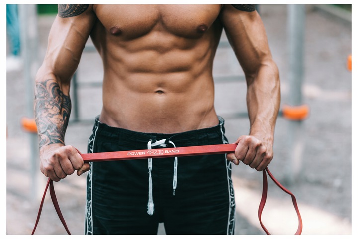 Guma oporowa POWER BAND 4FIZJO 36-45kg Crossfit Długość (cm) 208 cm