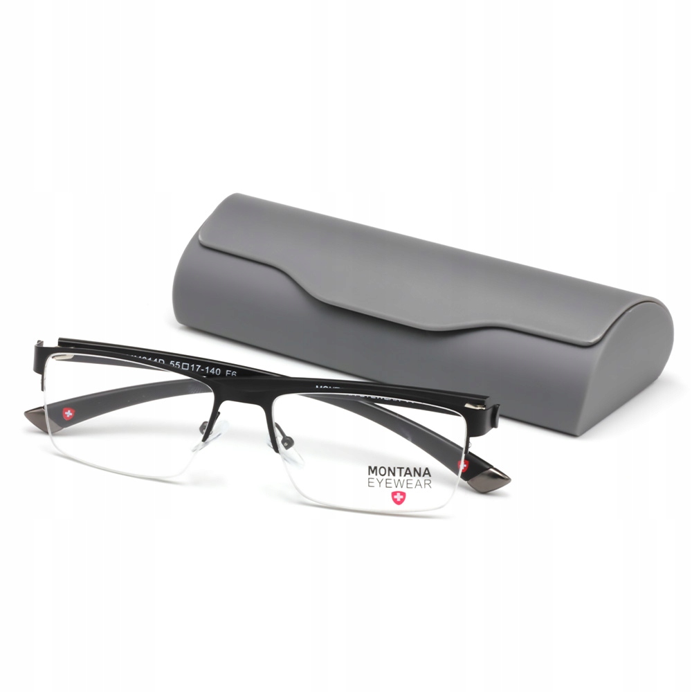 Okulary Oprawki Męskie Damskie Soczewki Demo Oryginalne Montana Etui Ce