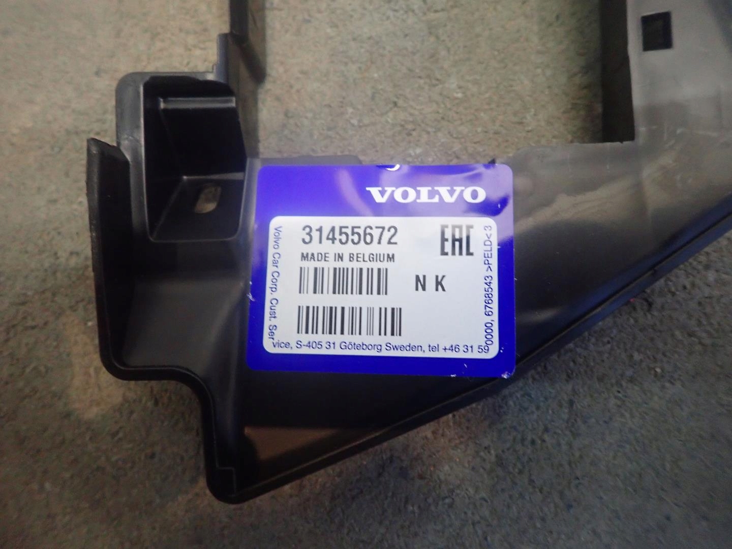 CONSOLE VOLVO S60 III V60 II 2018- 31455672