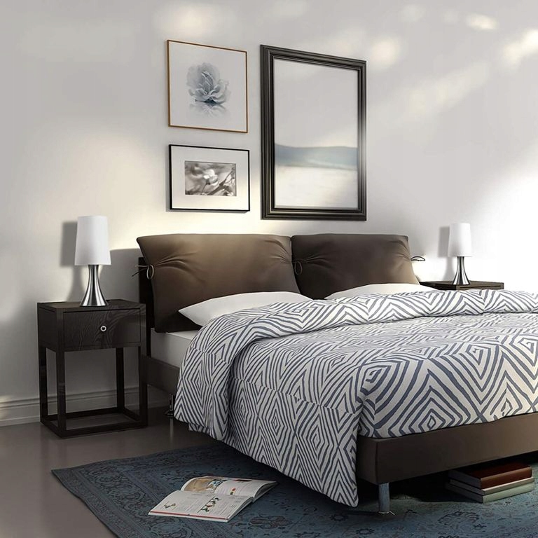 Zestaw 2 lamp stołowych z funkcją ściemniania dotykowego Długość/wysokość 29.5 cm