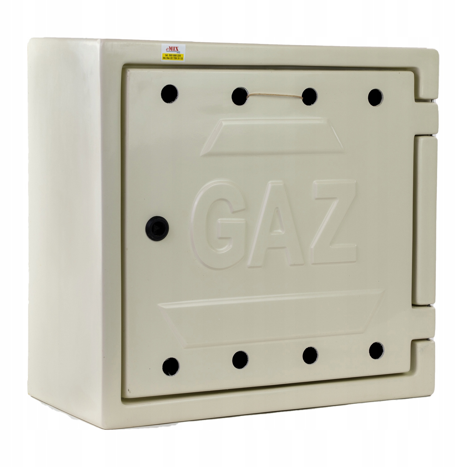 

Z2 szafka skrzynka gazowa 450x450x250 szara