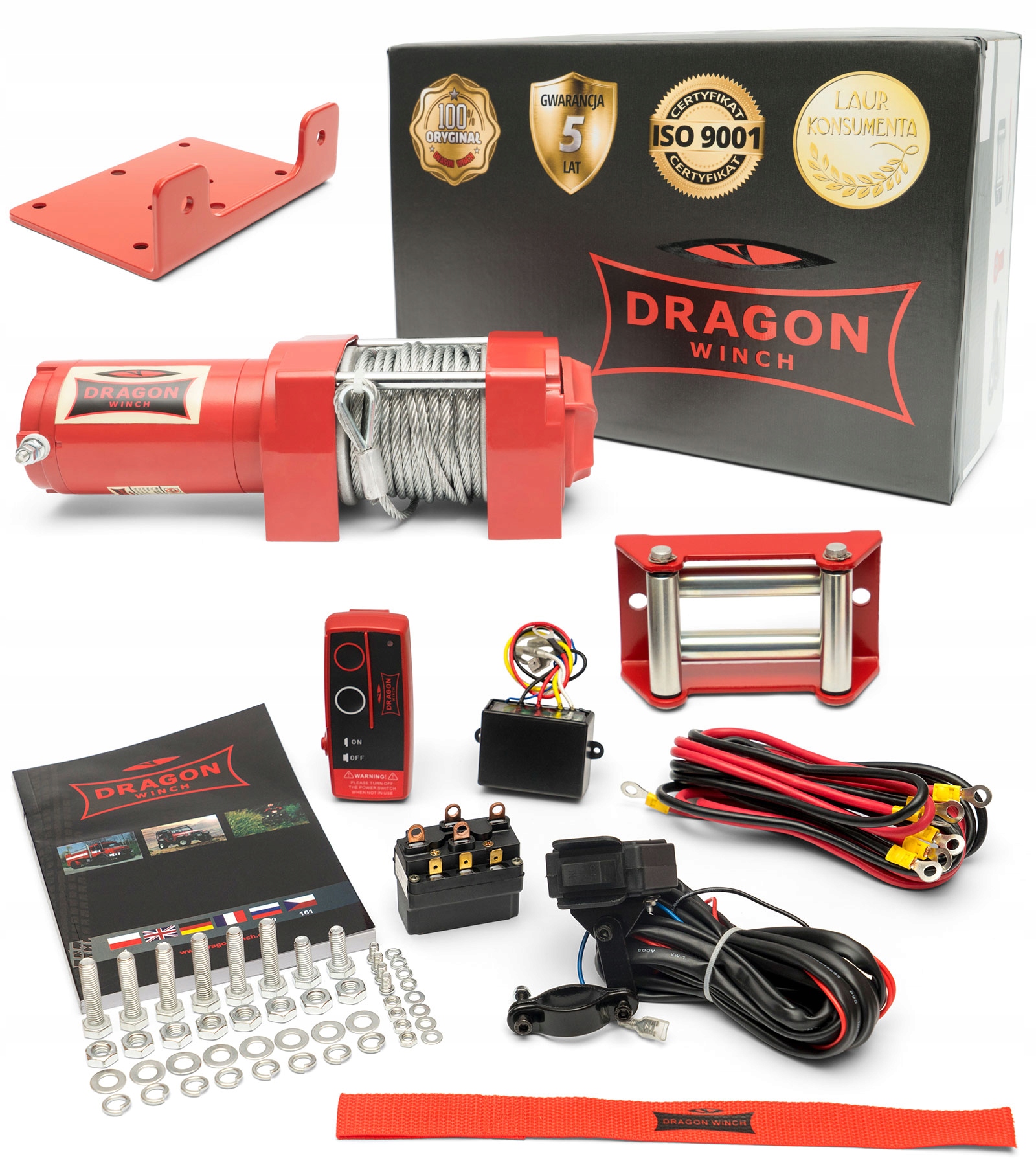 

Wyciągarka Wciągarka Quada Dragon Winch DWM3500ST