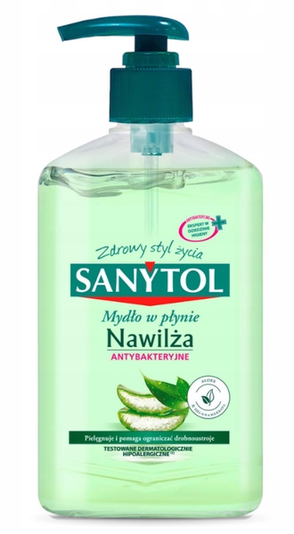 

Sanytol antybakteryjne mydło nawilżające 250ml