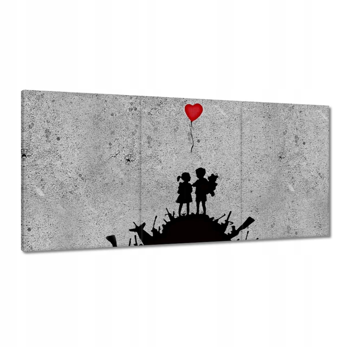 Obrazy 180x90 Banksy – najnovšie motívy