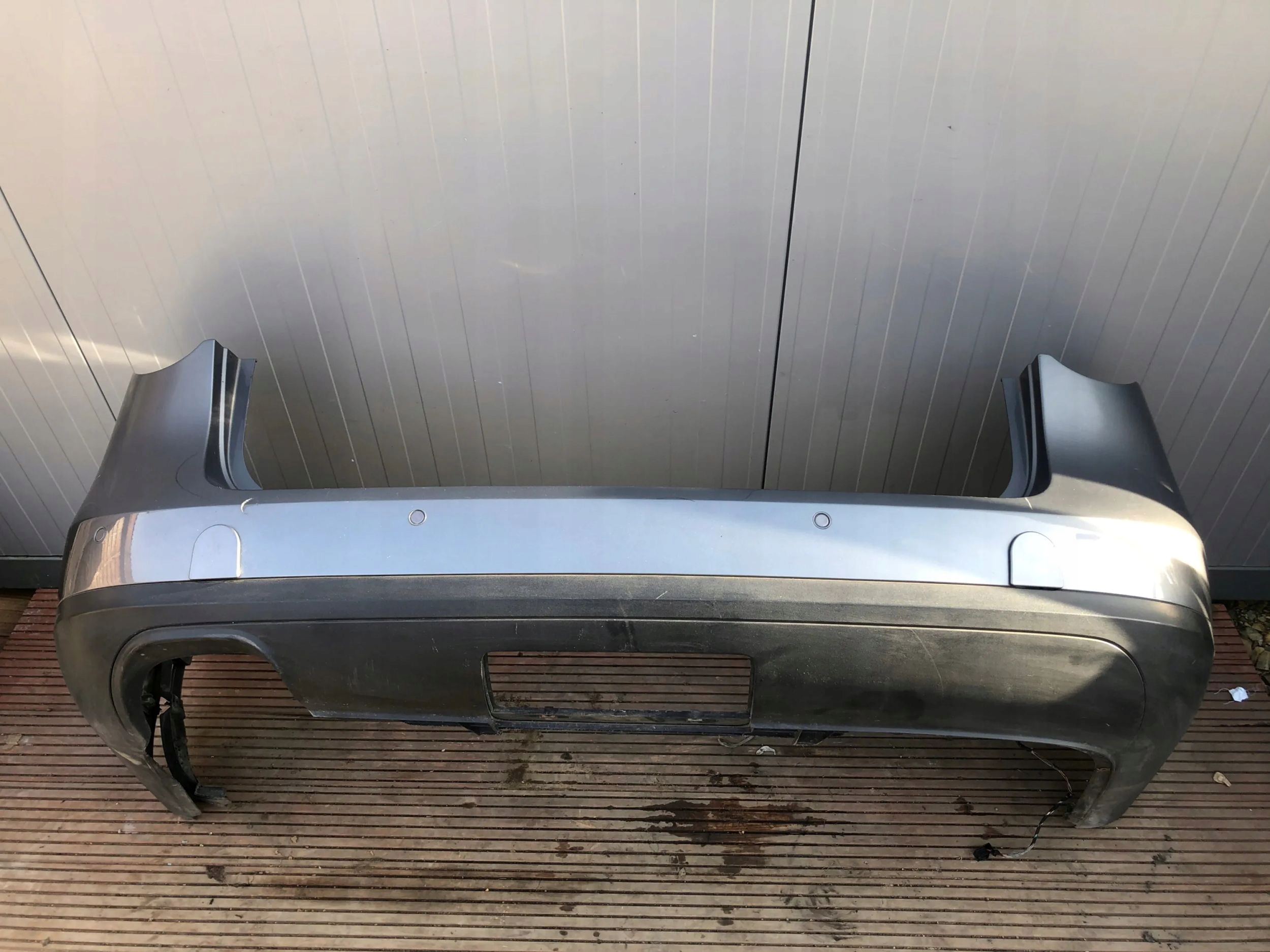 VW PASSAT B6 KOMBI complete bumper rear part PDC towing LA7T