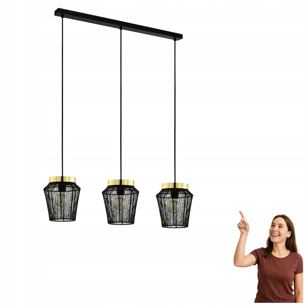 Závesná lampa Escandidos 99807 Eglo