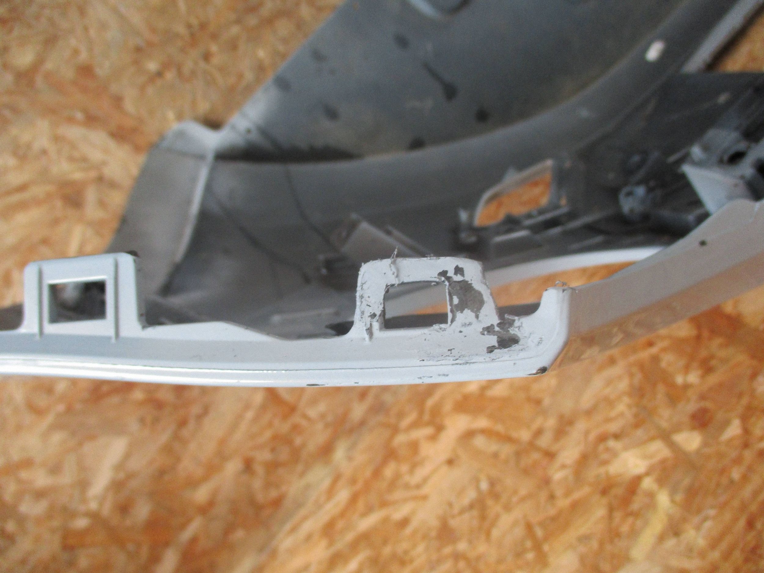 bumper front front FIAT 500E ELEKTRYK