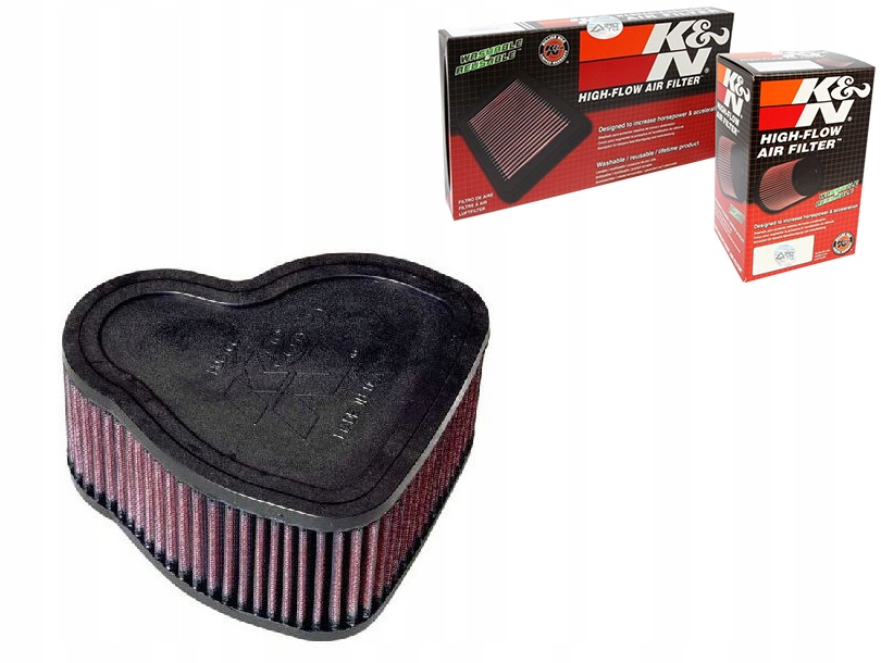 HA-1802 - МОТО ПОВІТРЯНИЙ ФІЛЬТР.HONDA VTX1800 02-08 KN