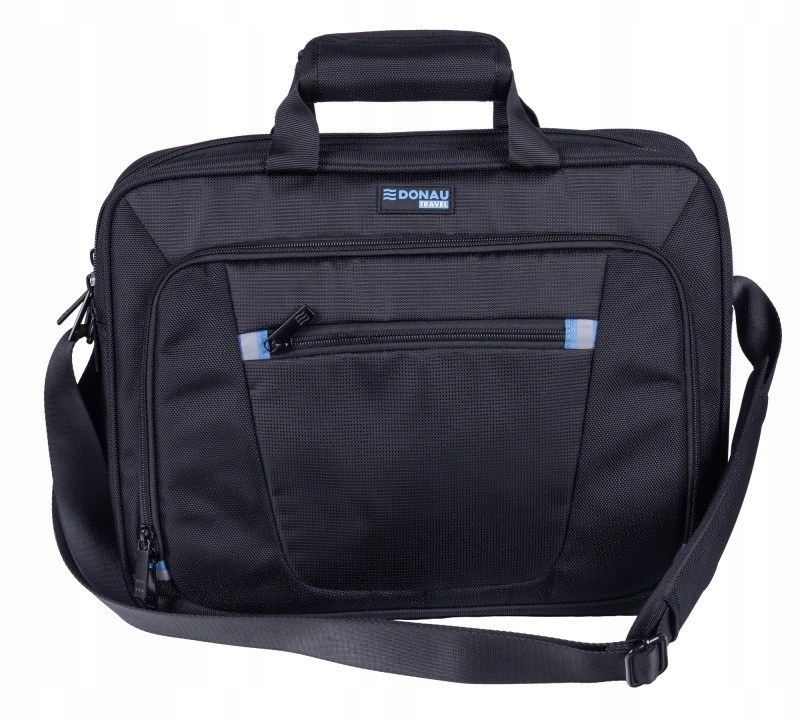 Torba na laptopa Donau Travel Zurich, na laptopa 15,6" 12l, czarna