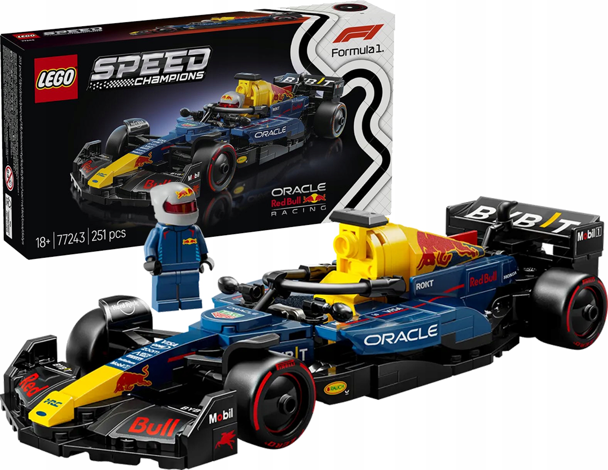 77243 Lego Speed Champions Formule RB20 F1 týmu Oracle Red Bull Racing