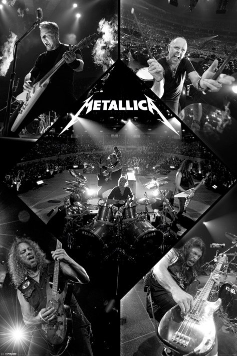 Metallica na Żywo - plakat 61x91,5 cm
