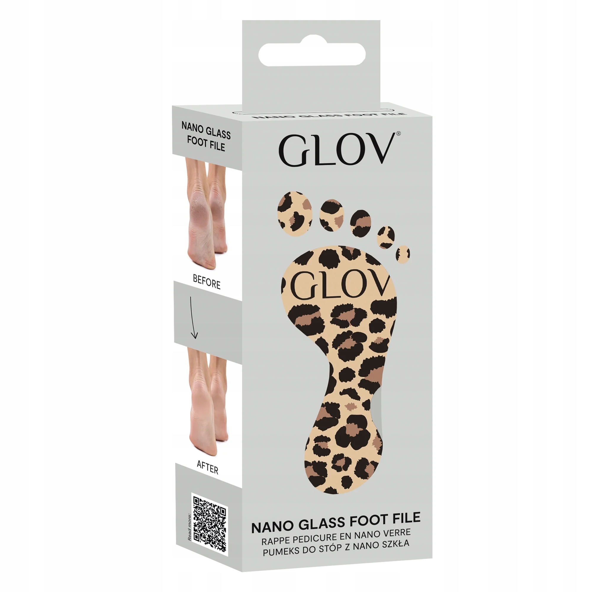 Glov Nano Glass Foot File pemza z nano skla Cheetah 1 ks