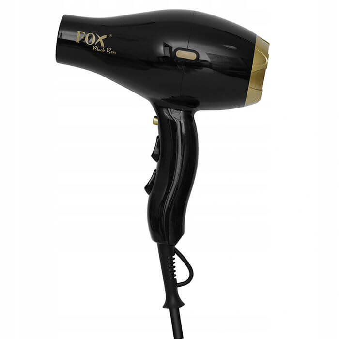 Fox Černý Růžový Vysoušeč Vlasů Ionizace 2100 W