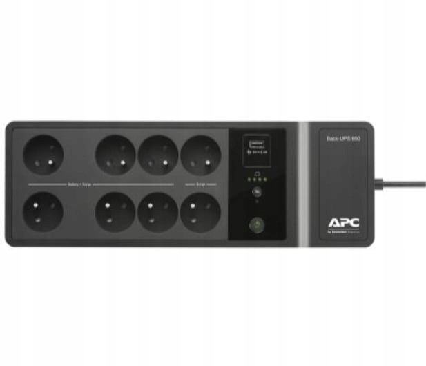 Zasilacz awaryjny APC APC Back-UPS (650VA/400W, 8x Schuko, USB) Producent APC