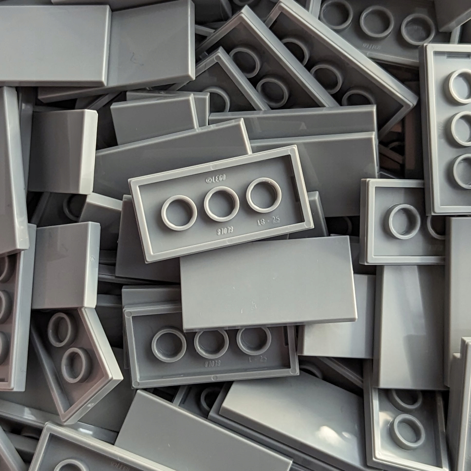

Pakiet Lego 87079 Tile 2x4 jasny szary Lbg 10szt N