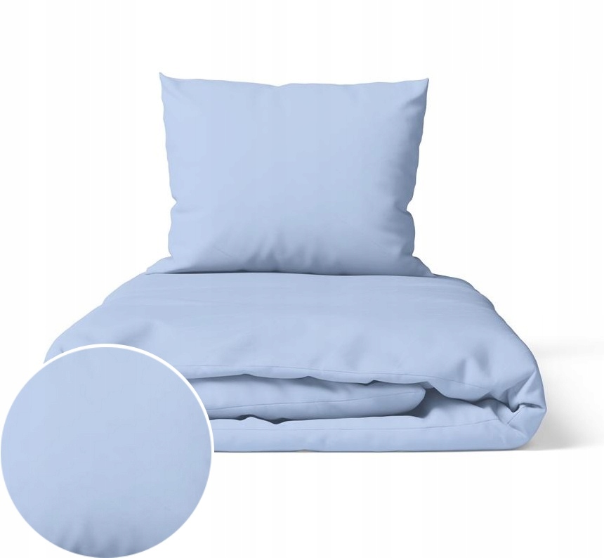 Hotelové Povlečení 140x200 cm Povlečení 70x80 Bavlna 100% Barva: Modrá