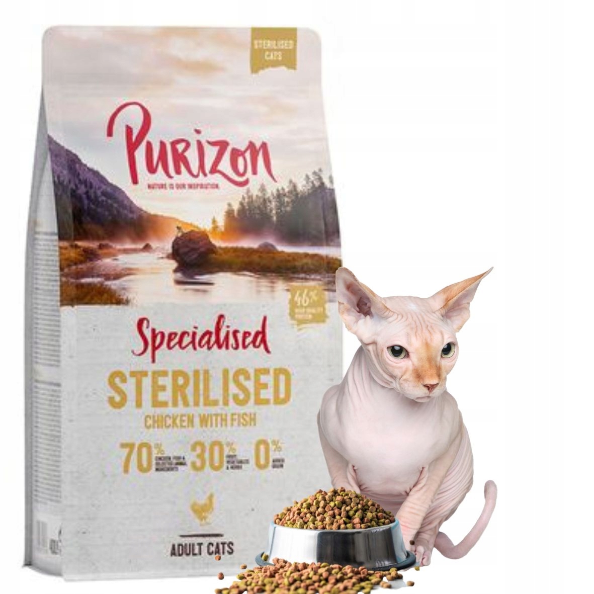 Handla Purizon Sterilised Adult Salmon & Chicken - Grain Free