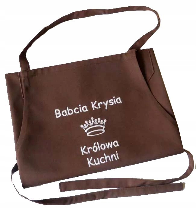 Praktický dárek pro Babičku k narozeninám, jmeninám, svátku, Fartuch s nápis jméno
