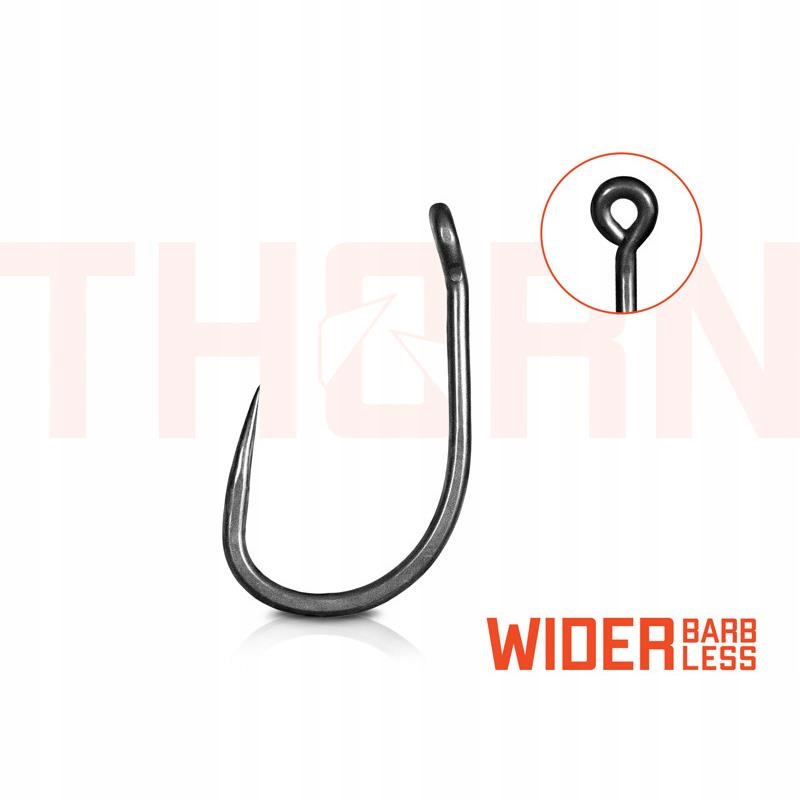 Delphin Haki Thorn Wider Barbless Roz. 6 11szt.