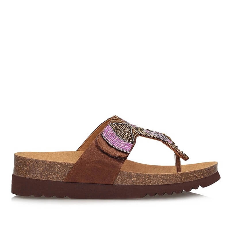 Módní žabky se zdobením Scholl Tanisha Med F31328 1011