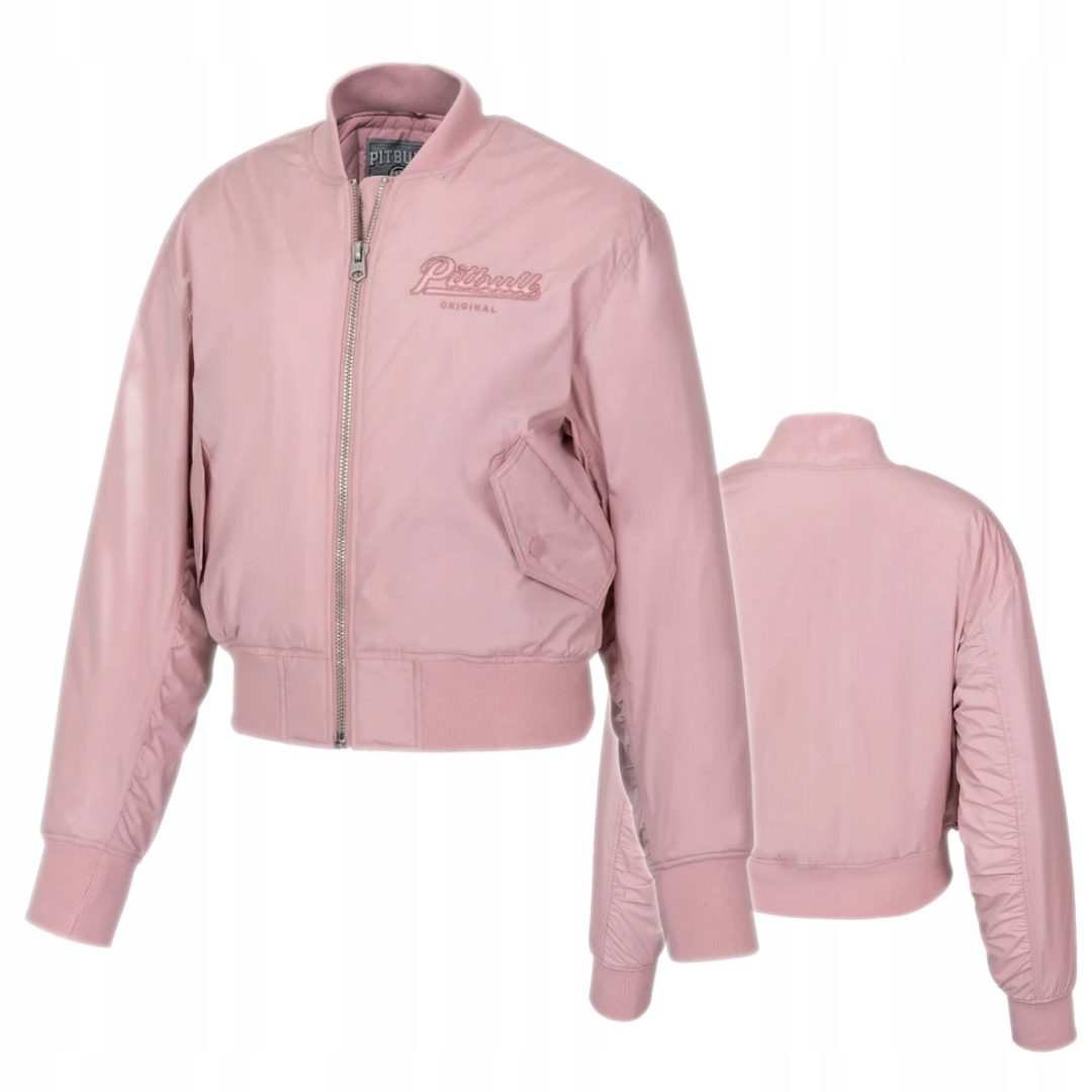 Pitbull West Coast Dámská Bunda Angel Bomber Baby Pink Růžová XL