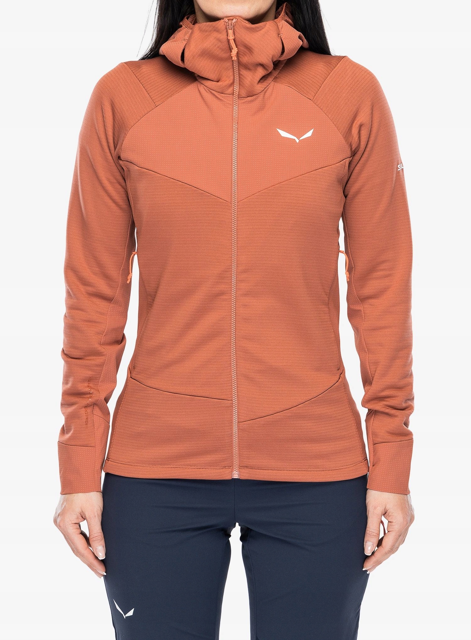 Bluza damska Salewa Agner Polarlite Hooded Jacket etruscan red 36 (s)