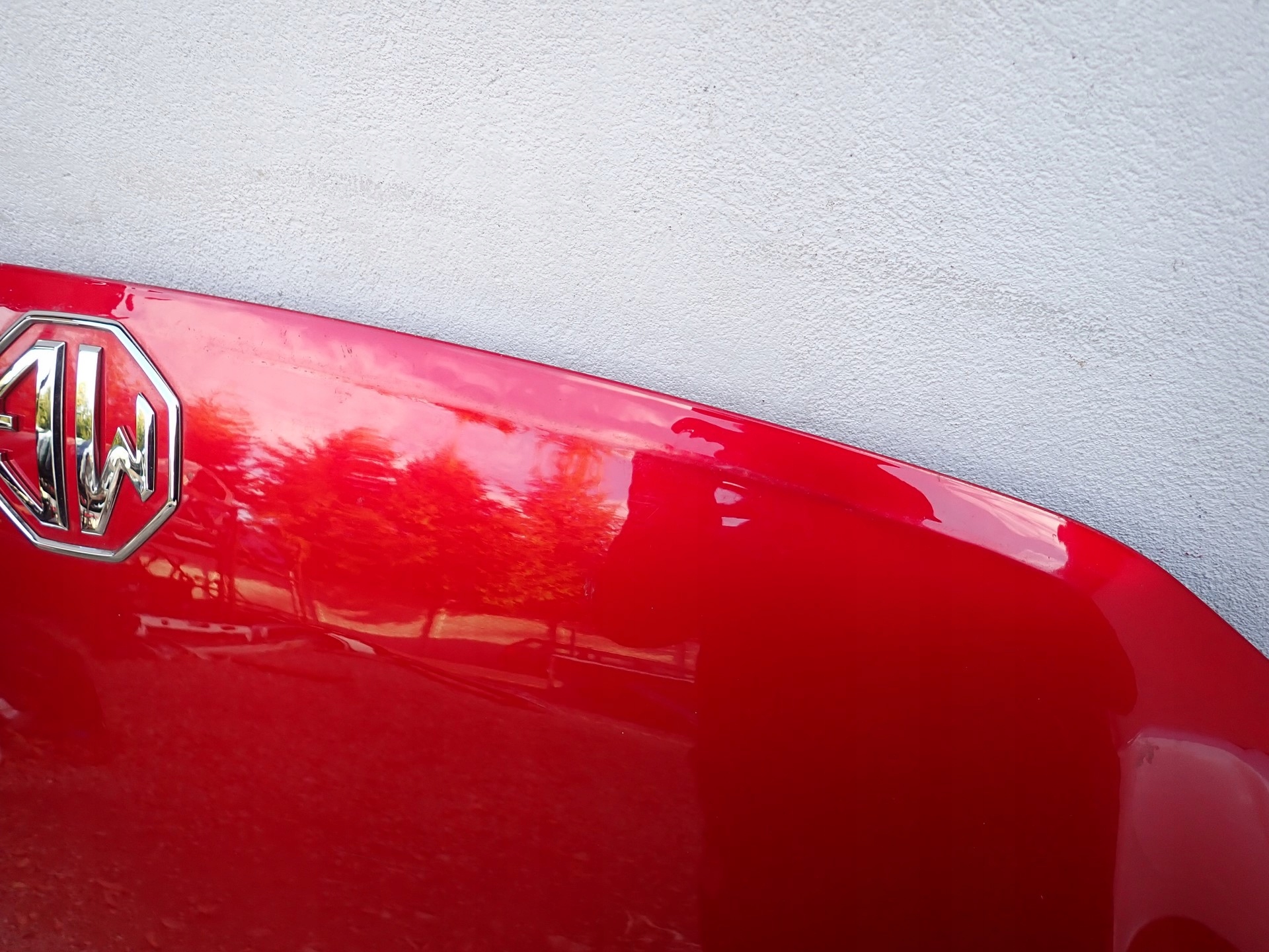 bonnet MG MG5 5 V EV 2020