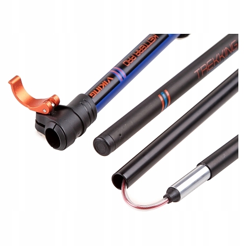 KIJE KIJKI TREKKINGOWE VIKING KETTERA PRO SKŁADANE 115-135 Rączki piankowe